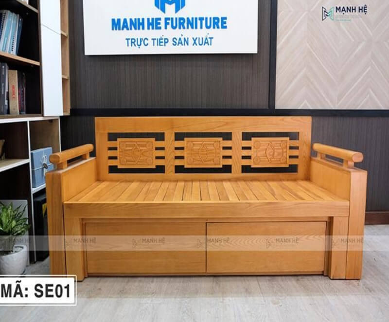 Giường gỗ đa năng SE01